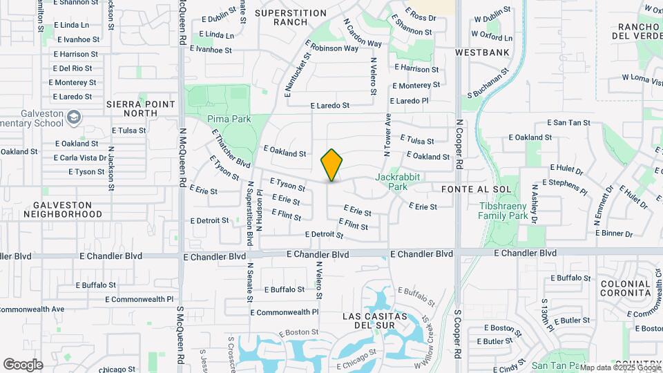 441 N Leoma Ln Map and Location Details