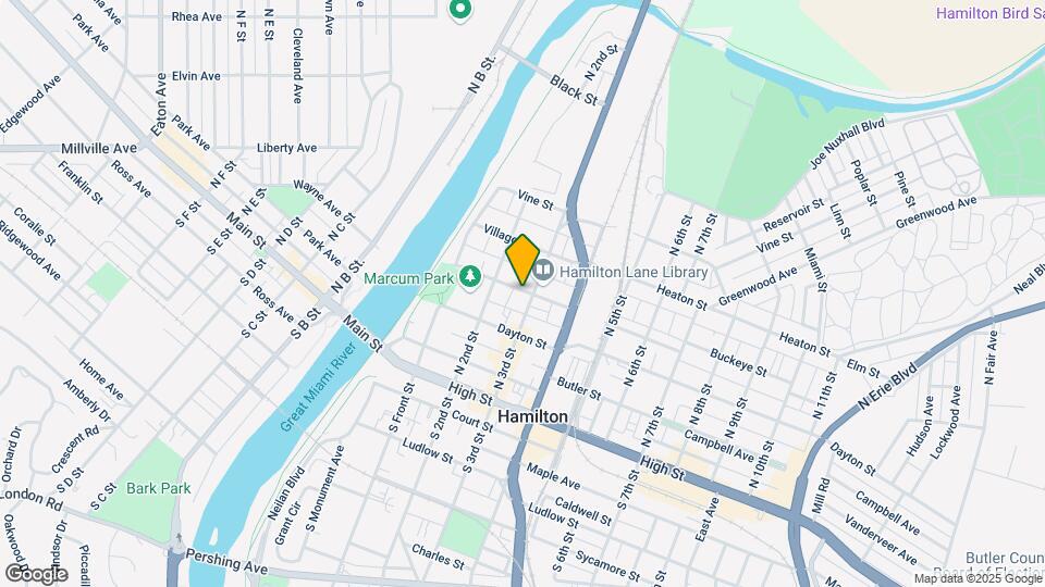 235 Buckeye St Map and Location Details
