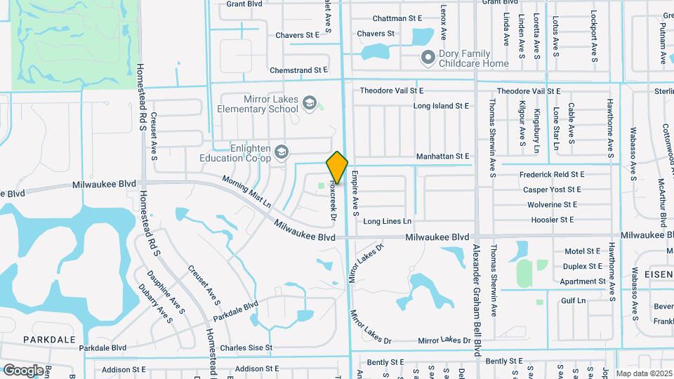 547 Foxcreek Dr Map and Location Details