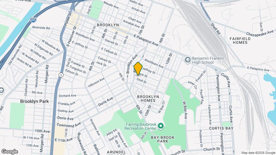 800 Stoll St Map and Location Details