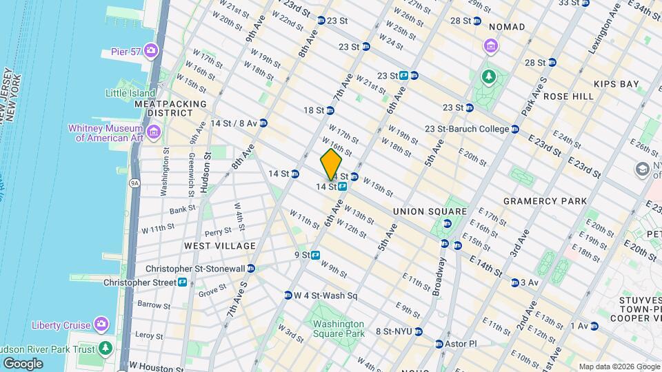 112-114 W 14th St Map and Location Details