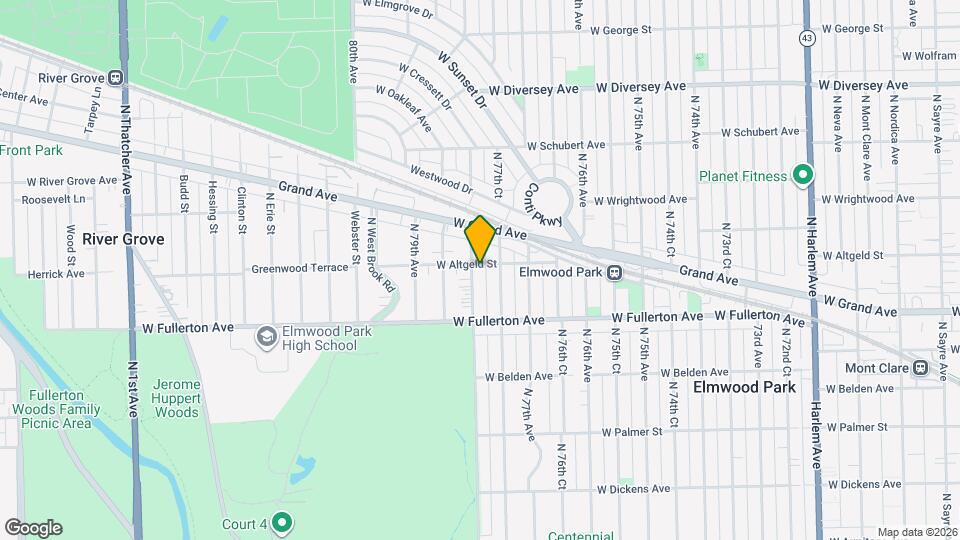 2447 N 78th Ave Map and Location Details