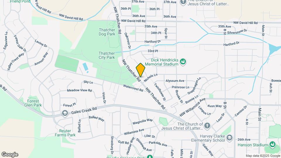 1800 NW Thatcher Rd Mapa y Detalles de la Ubicación