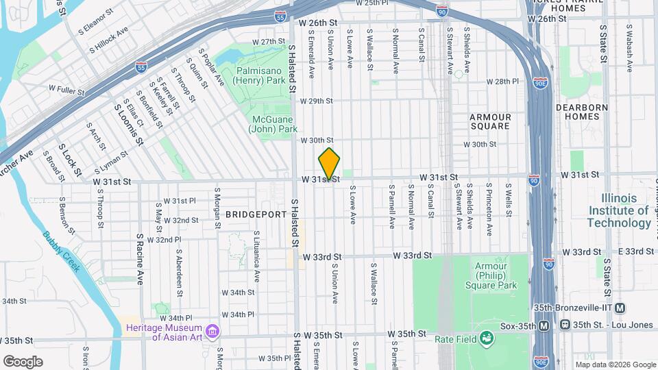 705 W 31st St, Unit 1E Map and Location Details