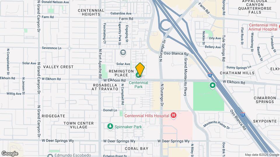 7205 Bombay Reef Ct Map and Location Details