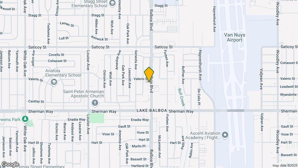 7343 Balboa Blvd Map and Location Details