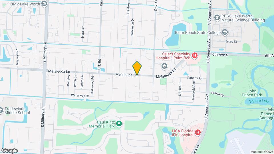 3644 Melaleuca Ln Map and Location Details