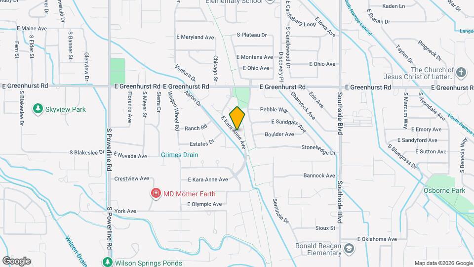 831 S Chicago St Map and Location Details