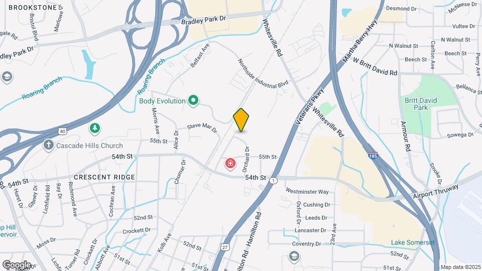 5542 Orchard Dr Map and Location Details