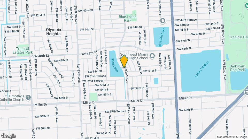 5020 SW 92nd Ave Map and Location Details