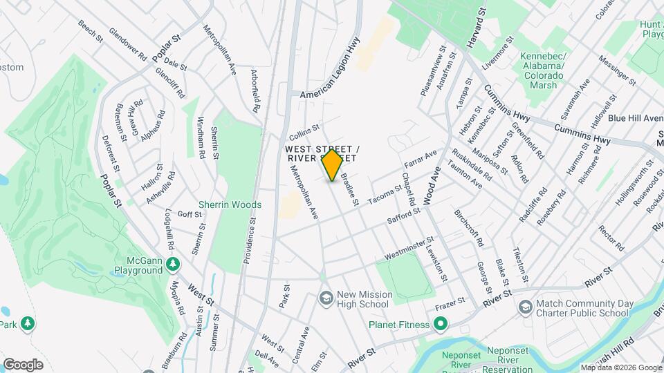 280 Huntington Ave, Unit A Map and Location Details