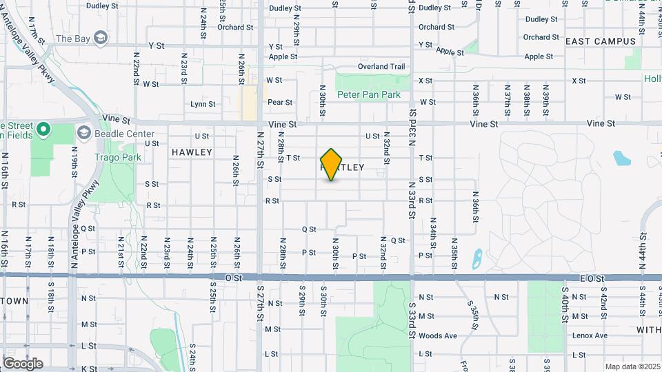 3029 S St Map and Location Details