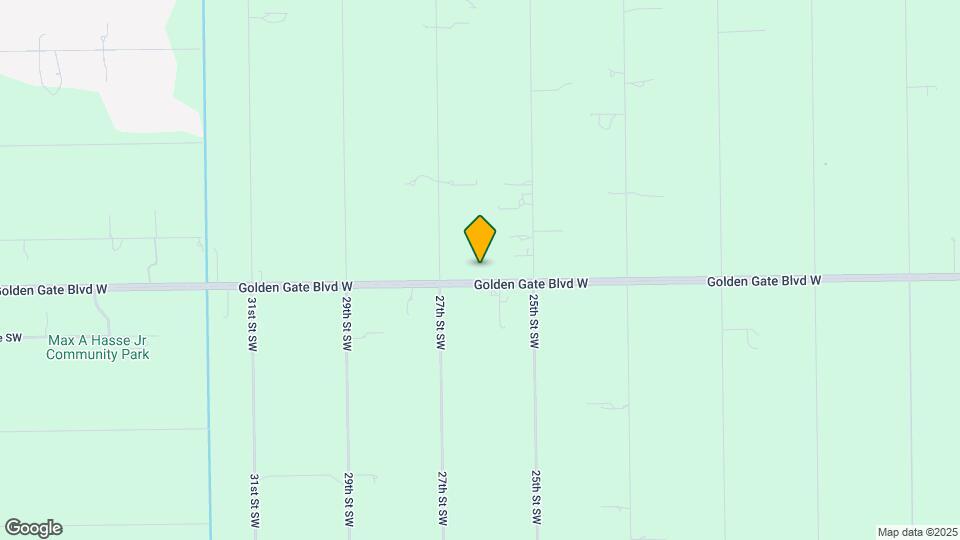 2621 Golden Gate Blvd W Map and Location Details