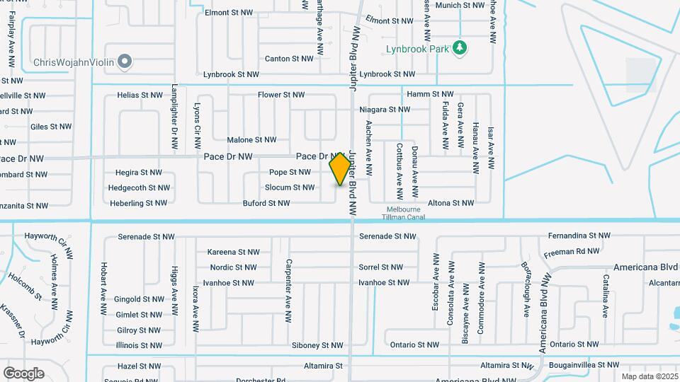 739 Isle Royale Ave Map and Location Details