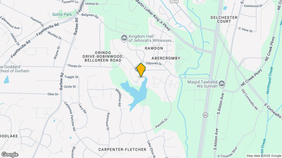 3613 Sugar Tree Pl Map and Location Details