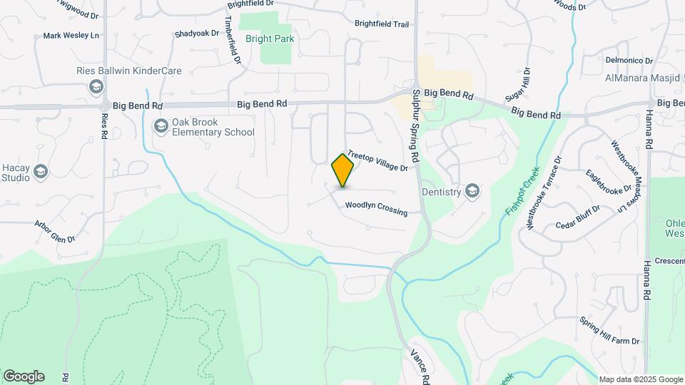 510 Oaktree Crossing Ct Map and Location Details