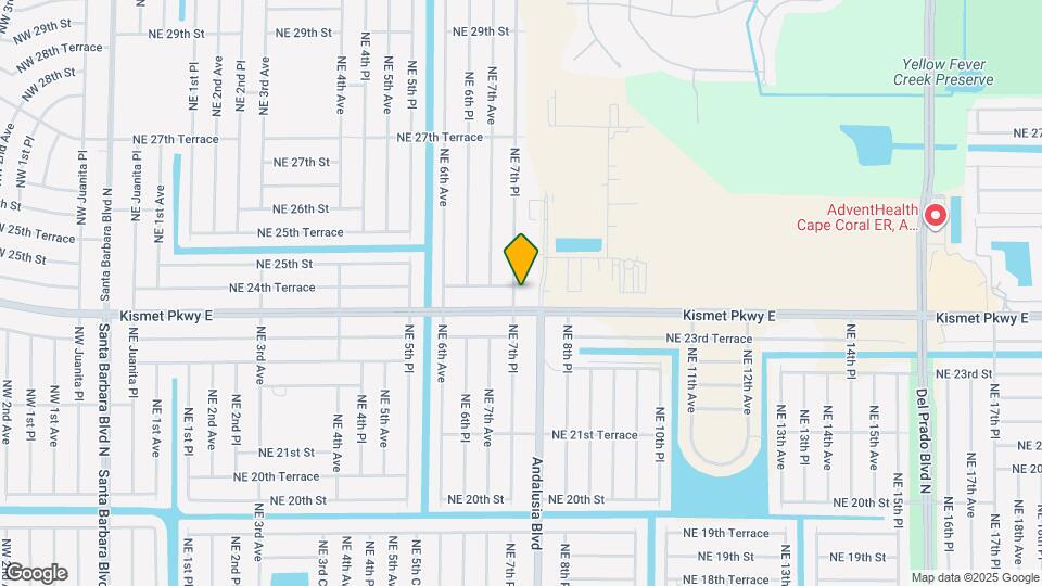 2409 NE 7th Pl Map and Location Details