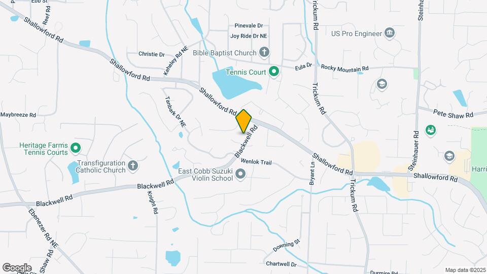 2045 Blackwell Rd Map and Location Details