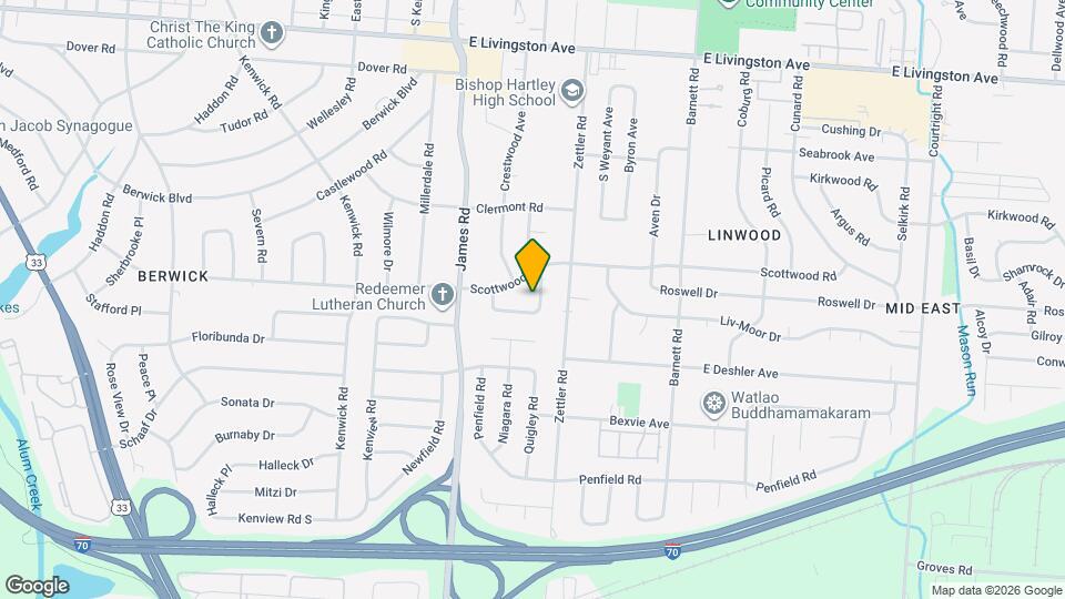 1565 Garywood Ave Map and Location Details