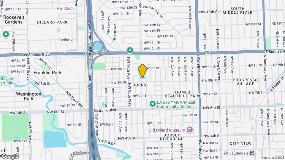 806 NW 15th Ave Map and Location Details