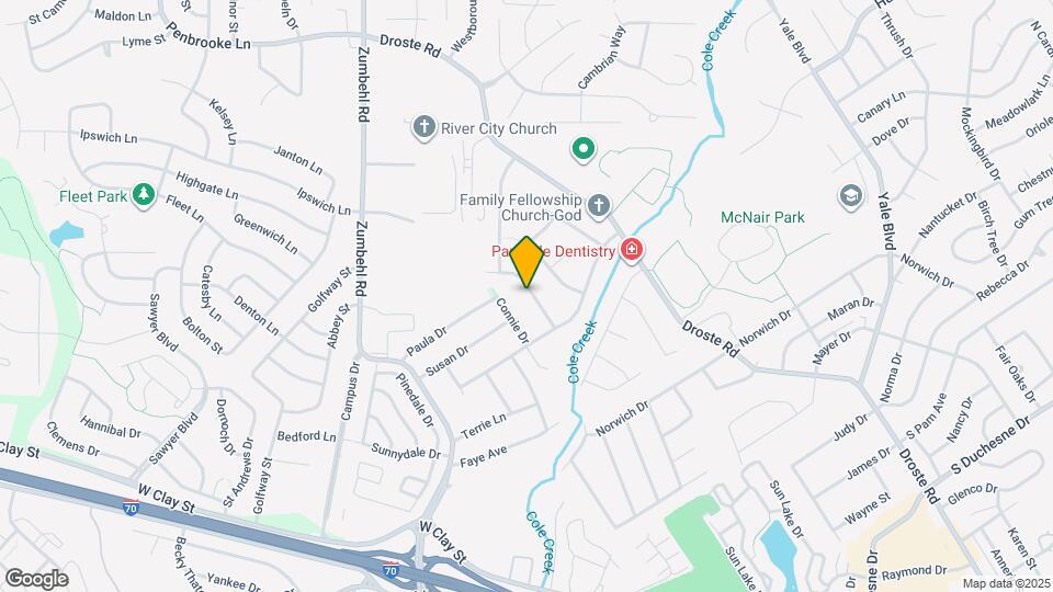 3117 Southwick Dr Map and Location Details