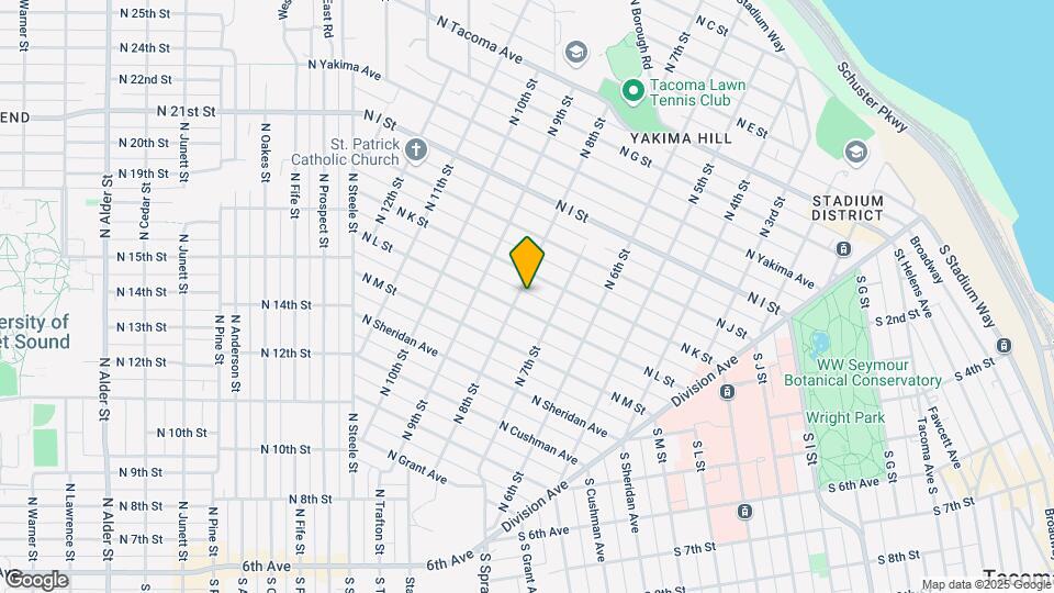 1118 N 8th St Map and Location Details