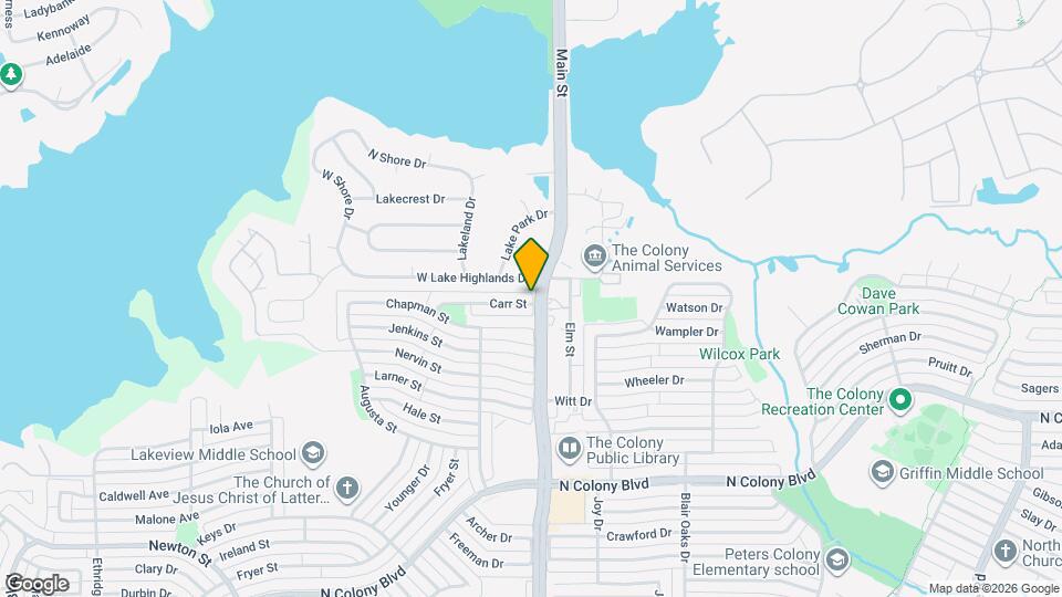 4646 Carr St Map and Location Details
