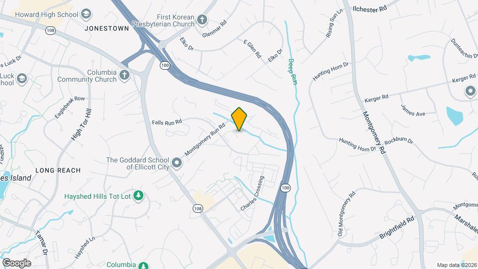 8513 Falls Run Rd Map and Location Details