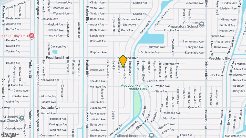 1057 Presque Isle Dr Map and Location Details