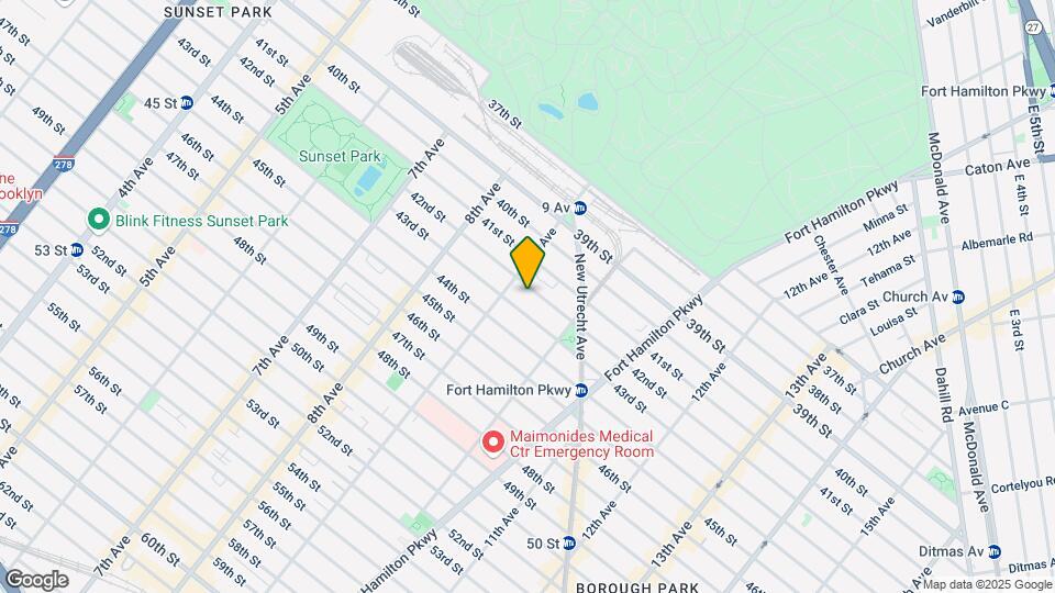 Boro Park Courts Map and Location Details