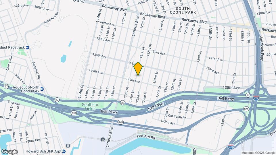 13549 121st St, Unit 1 Bedroom with Private Entrance Map and Location Details