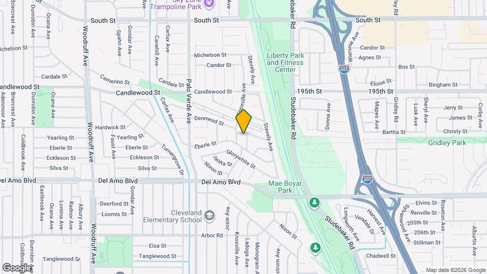 5033 Rachel Ave Map and Location Details