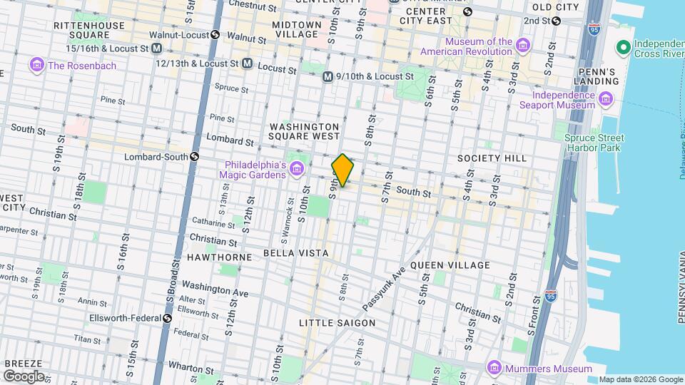 830 Kater St Mapa y Detalles de la Ubicación