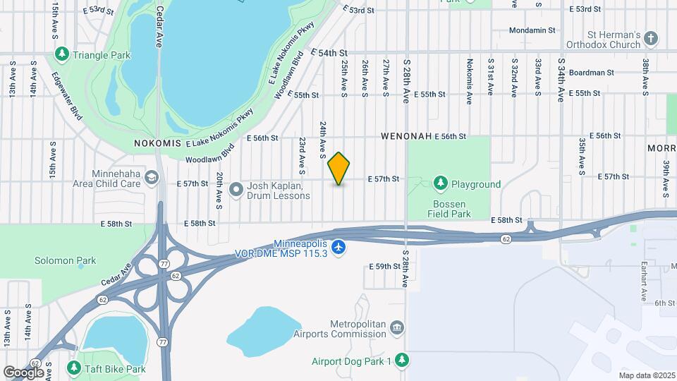 5712 25th Ave S Mapa y Detalles de la Ubicación