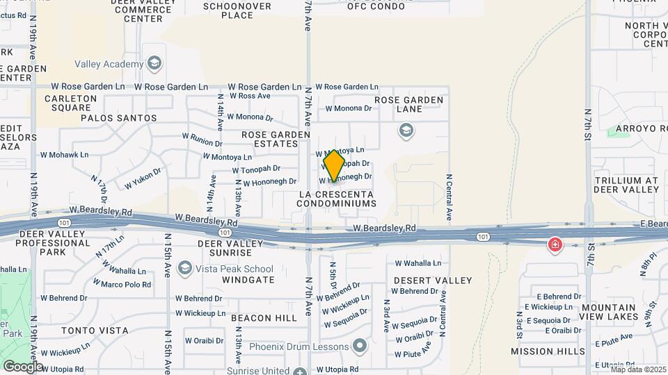 502 W Yukon Dr Map and Location Details