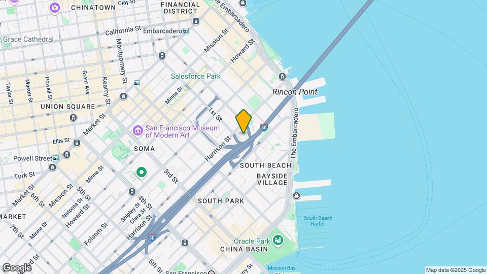 One Rincon Hill Map and Location Details