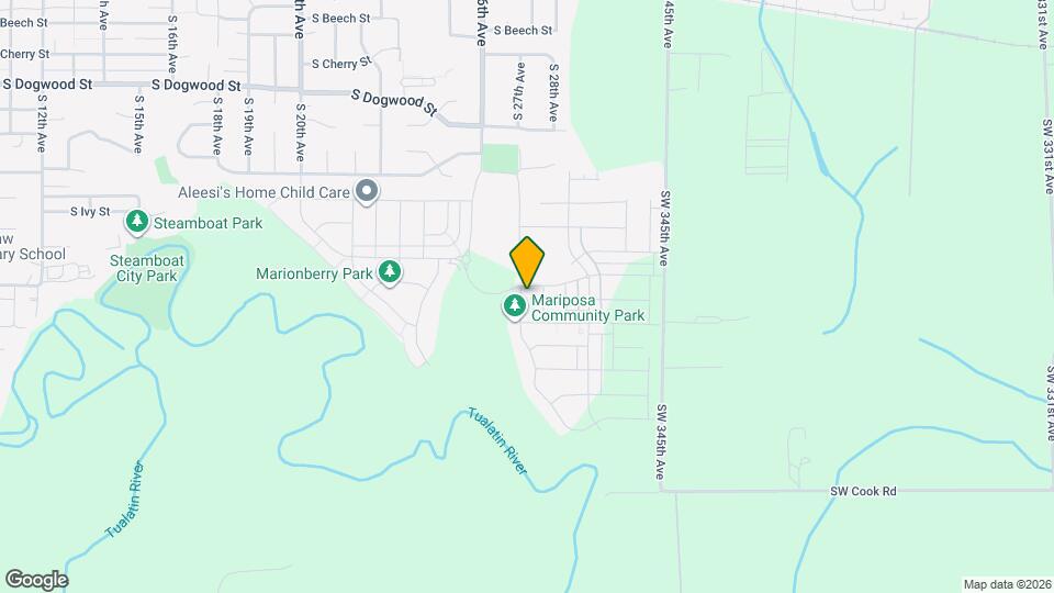 1218 S Quartz Dr Map and Location Details