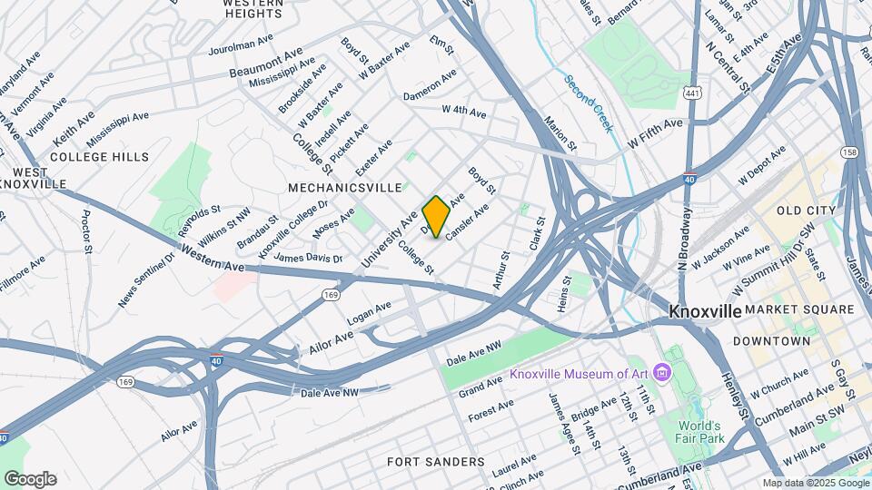 223 Cansler Ave Mapa y Detalles de la Ubicación