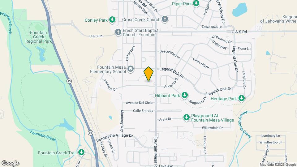 7052 Ancestra Dr Map and Location Details