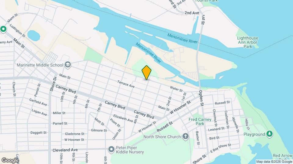 403 Water St Map and Location Details