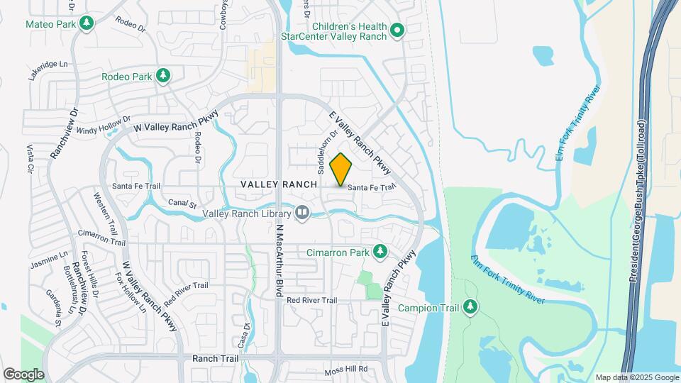 308 Santa Fe Trail Map and Location Details