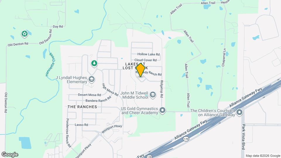 13832 Langston Lake Dr Mapa y Detalles de la Ubicación