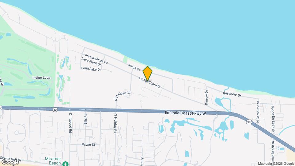 655 Forest Shore Dr Map and Location Details