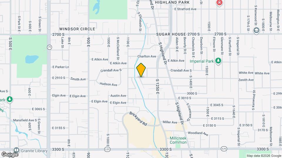 2911 Hudson Cir Map and Location Details