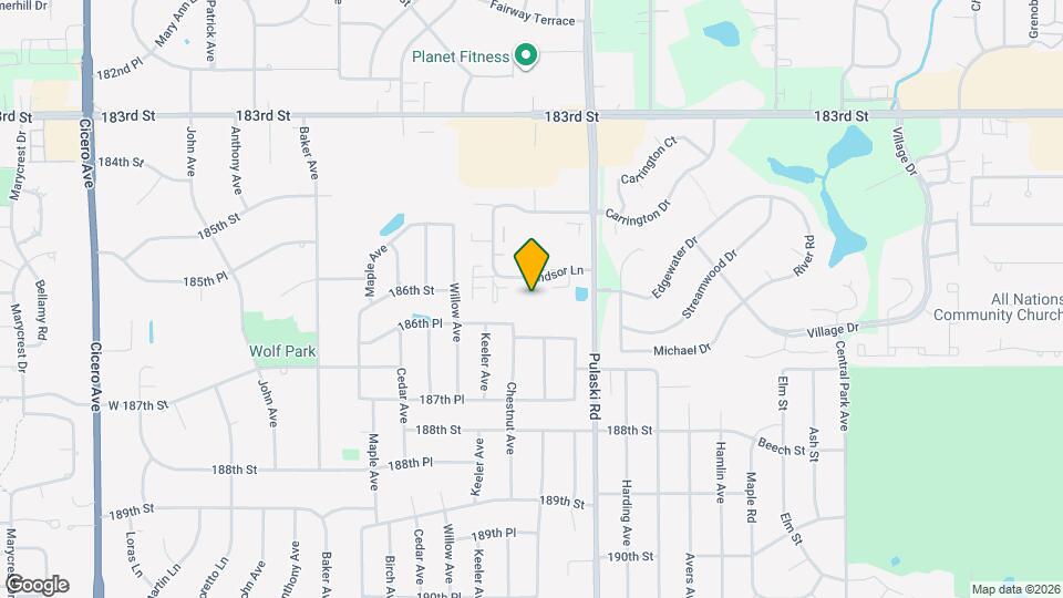 4512 Provincetown Dr Map and Location Details