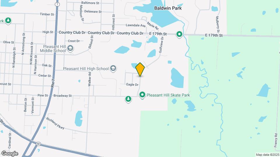 211 Golfview Dr Mapa y Detalles de la Ubicación