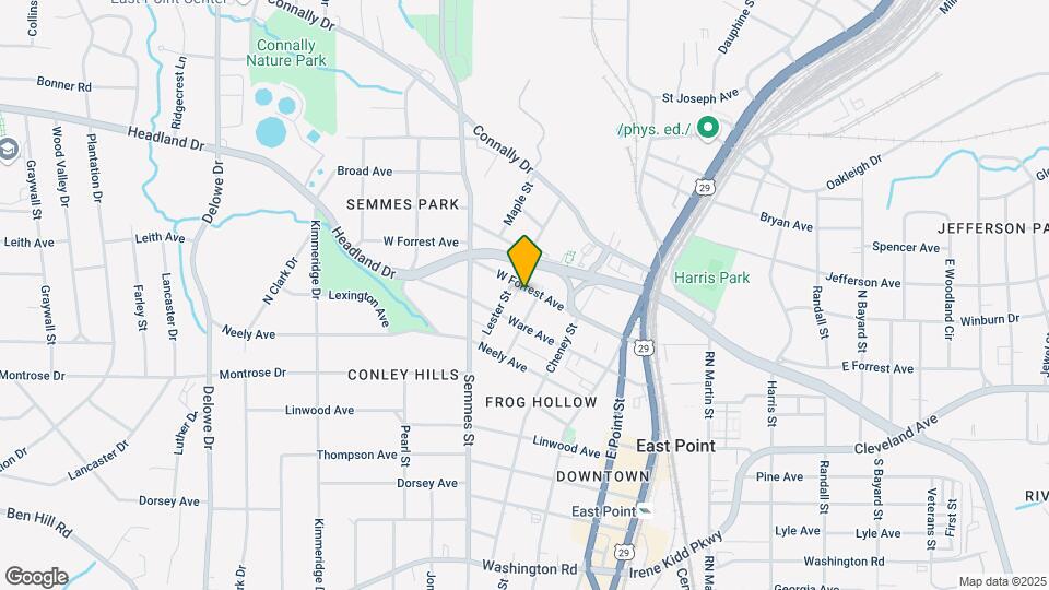 1728-1742 W Forrest Ave Map and Location Details