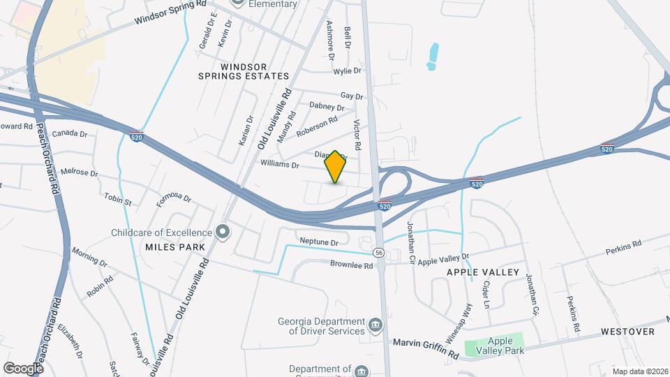 1916 Preston Dr Map and Location Details