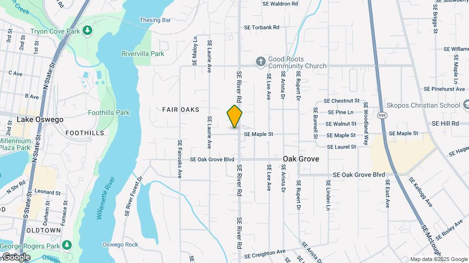 1603 SE Maple St-Unit -1603-A Map and Location Details