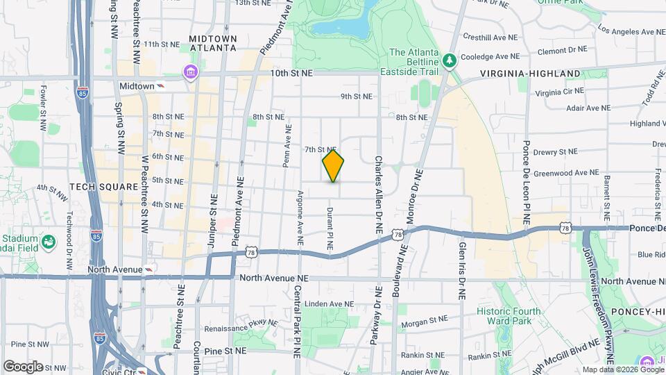 355 6th St NE Map and Location Details